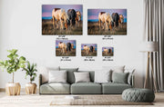 Wild Mustang Photography - 'Dusk Harmony' - Western Horse Wall Art - Canvas Print