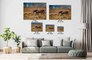 Wild Mustang Wall Art 'Twilight Journey' - Fine Art Horse Photography Print - Western Decor