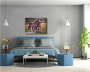 Eternal Bond - Wild Mustang Photography - Western Horse Wall Art - Rustic Home Decor